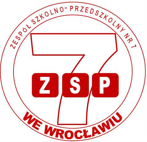 logo Zespołu Szkolno-Przedszkolnego nr 7 we Wrocławiu będące linkiem do strony internetowej Zespołu